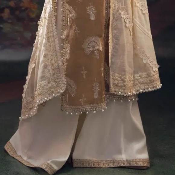 Sana Safinaz Bronze Goddess Pakistani Outfit XS - Picture 3 of 9